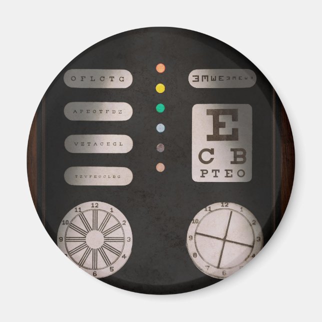 Íman Optometrista - Confusão Óptica (Frente)