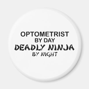Íman Optometrista Ninja mortal em a noite
