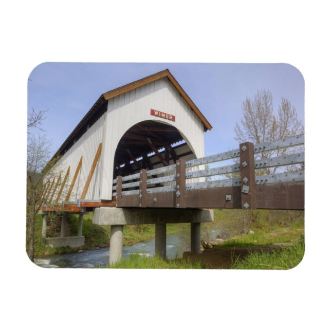 Íman OR, Condado de Jackson, McKee Covered Bridge (Horizontal)