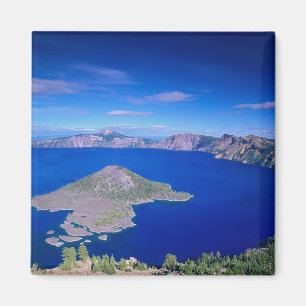 Íman OR, Crater Lake NP, Wizard Island e Crater