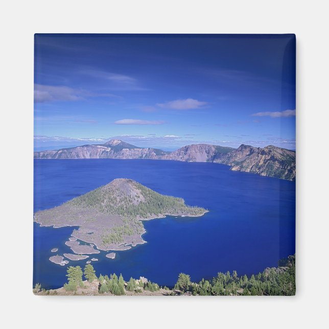 Íman OR, Parque Nacional Crater Lake, Ilha Wizard e Cra (Frente)