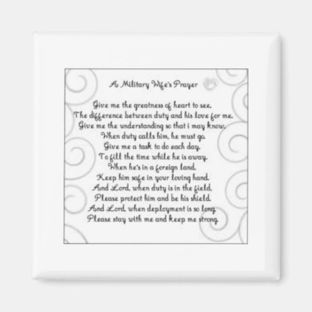 Íman oração da mulher militar (Frente)