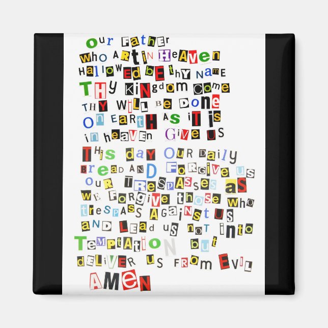 Íman Oração do Senhor (Frente)