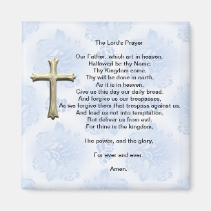 Íman Oração do Senhor (azul)