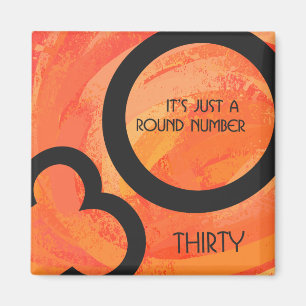 Íman Orange 30 Decade Birthdday