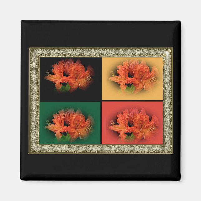 Íman Orange Azaleas (Frente)