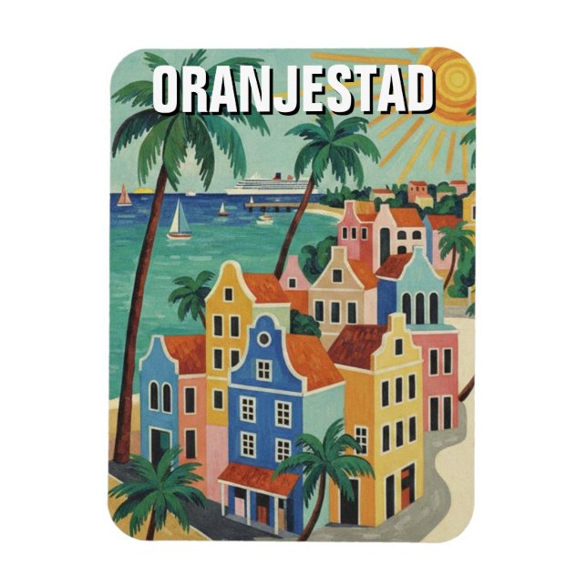 Íman Oranjestad Aruba Viagens (Vertical)