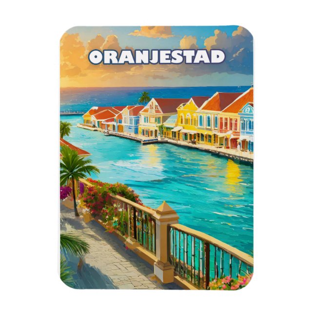Íman Oranjestad, Caribbean jewel (Vertical)
