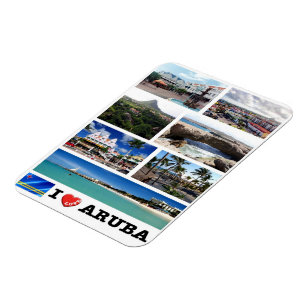 Íman Oranjestad - I Love - Aruba -