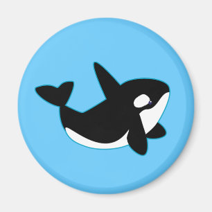 Íman Orca bonito (baleia de assassino)