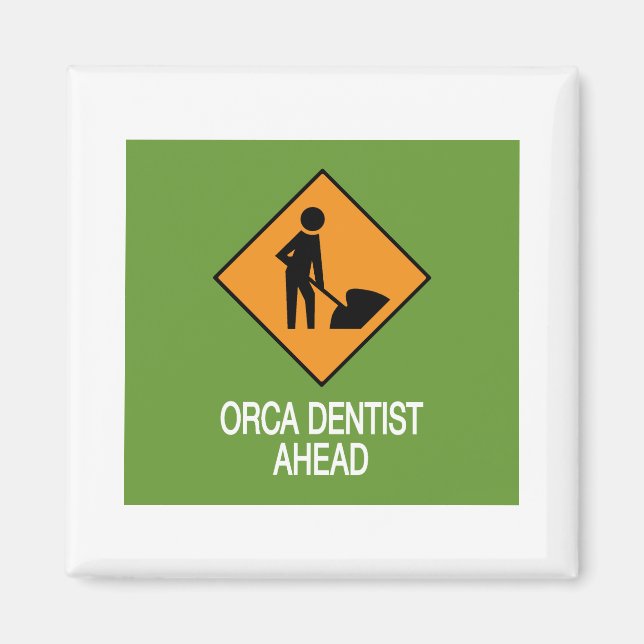 Íman Orca Dentist À Frente (Frente)