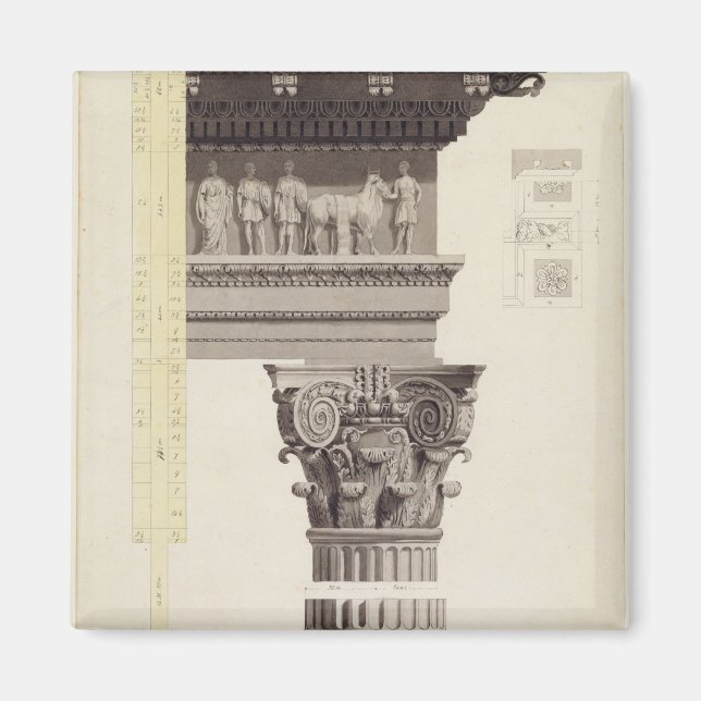 Íman Ordem composta (c/c, lavagem, caneta e tinta preta (Frente)