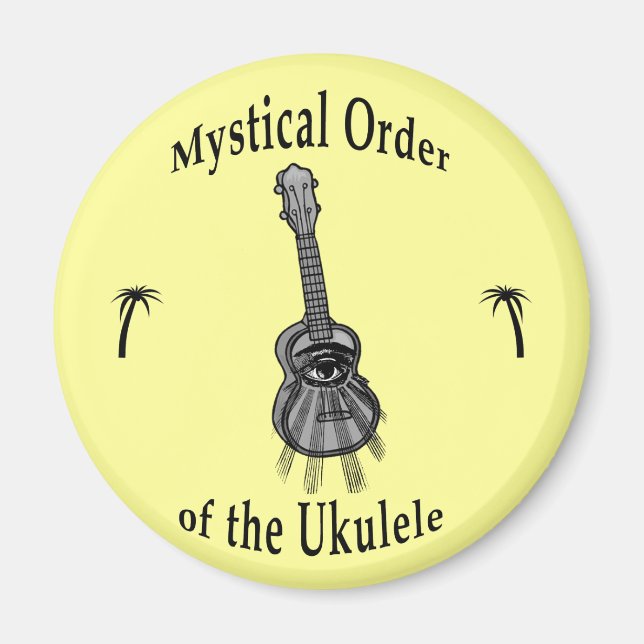 Íman Ordem Mística do Ukulele (Frente)
