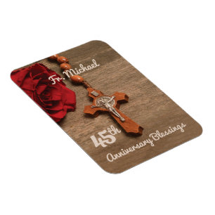 Íman Ordenação do Padre 45º Rosa e Rosary