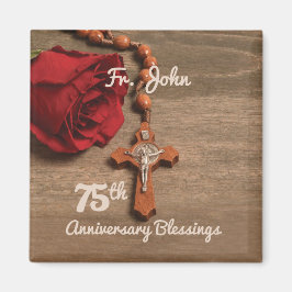 Íman Ordenação do Padre 75º Aniversário Rosa e Rosary