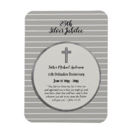 Íman Ordenação por 25 Jubileu prateado