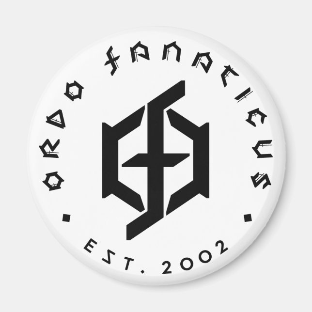 Íman Ordo Fanaticus Round Magnets (Frente)