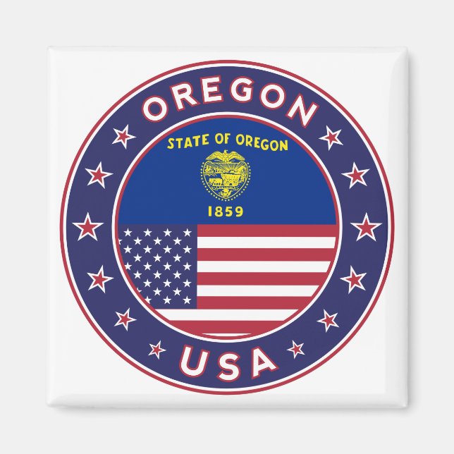Íman Oregon (Frente)