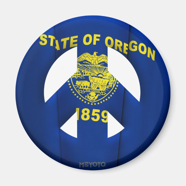 Íman Oregon (Frente)