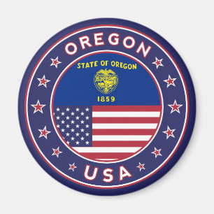 Íman Oregon, adesivo do Oregon, capa de telefone, saco 