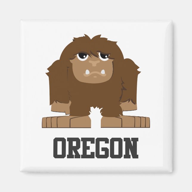 Íman Oregon Bigfoot (Frente)