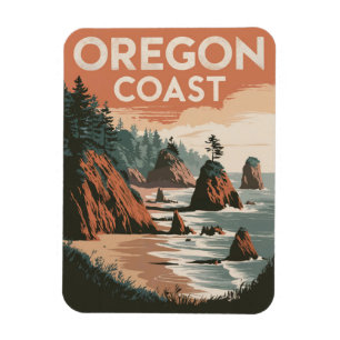 Íman Oregon Coast Vintage
