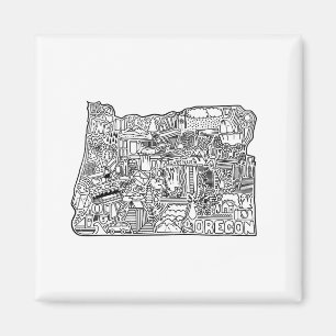 Íman Oregon Doodle