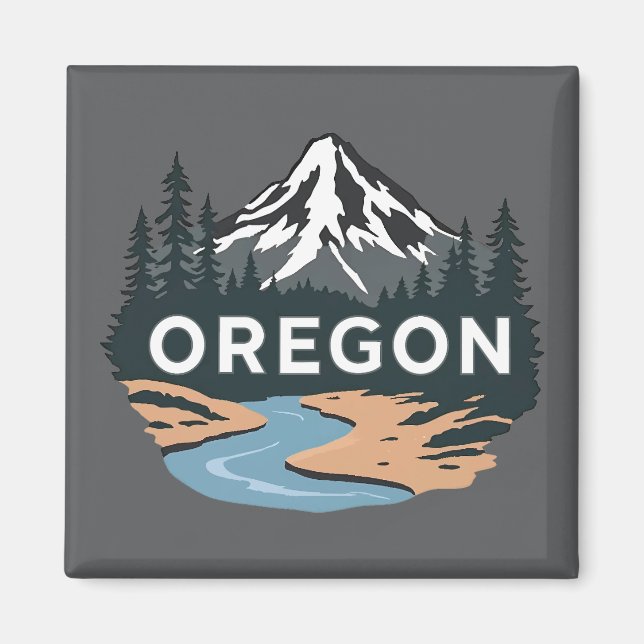 Íman Oregon EUA (Frente)