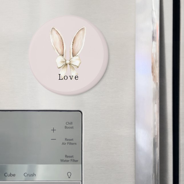 Íman Orelhas de Coelhinho da Páscoa Laço Amor (In Situ (Fridge))