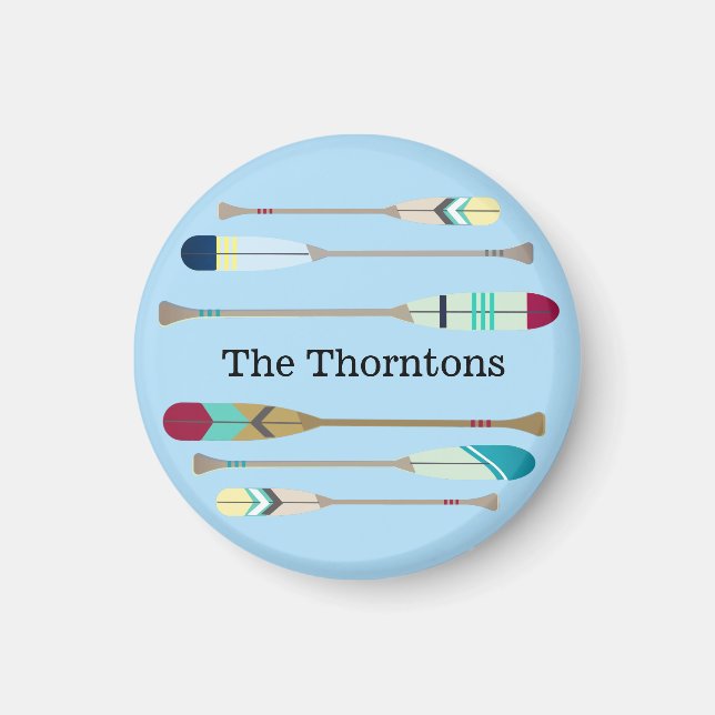 Íman Orelos ao estilo Vintage redondos (Frente)