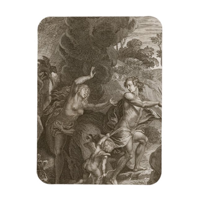 Íman Orfeu, liderando Eurydice fora do inferno, olha pa (Vertical)