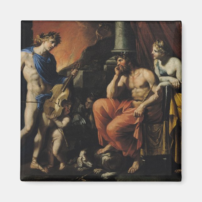Íman Orfeus antes de Plutão e Persephone (Frente)
