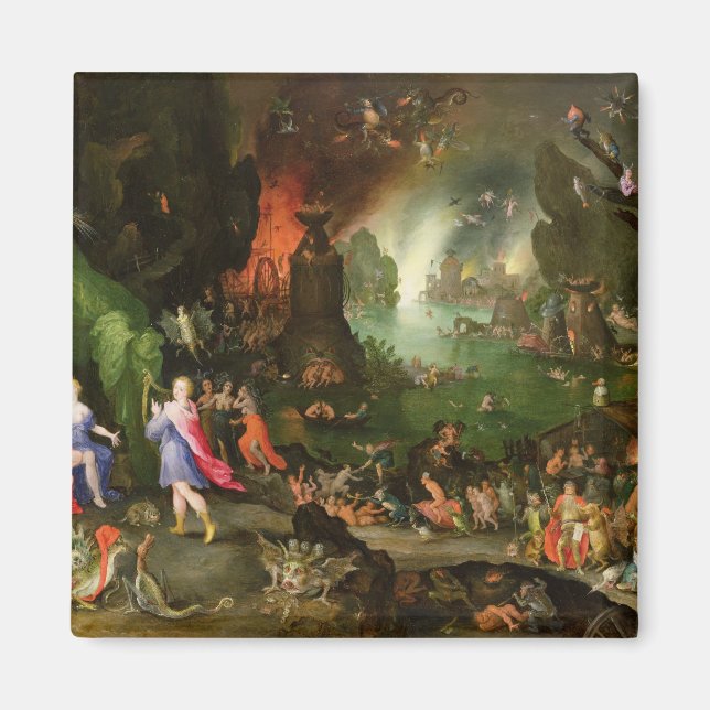 Íman Orfeus com Harp brincando com Plutão (Frente)