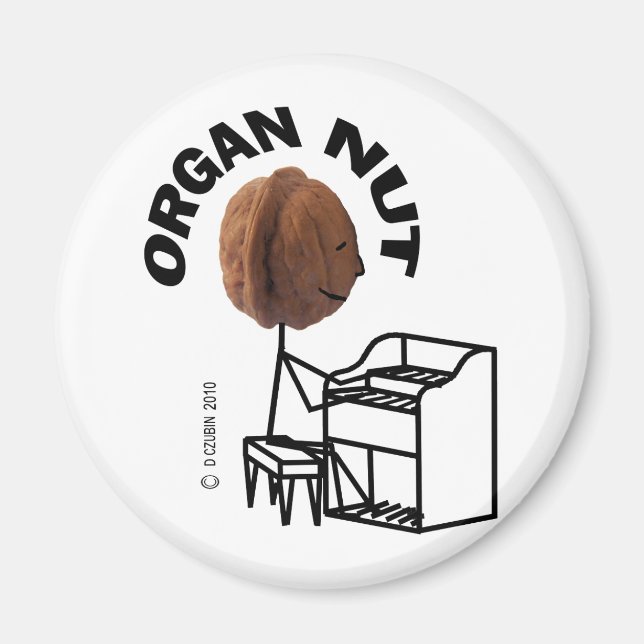 Íman Organ Nut (Frente)