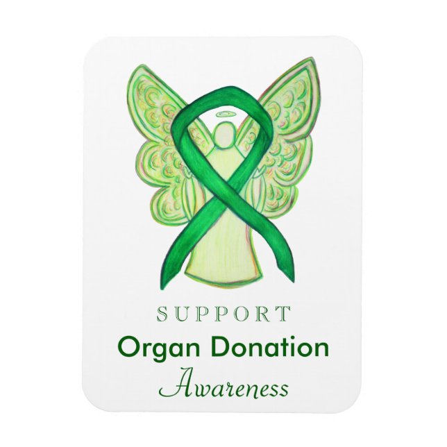 Íman Orgânica Donation Green Awarness Magnets (Vertical)