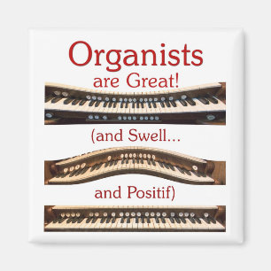 Íman Organistas são ímanes Excelentes