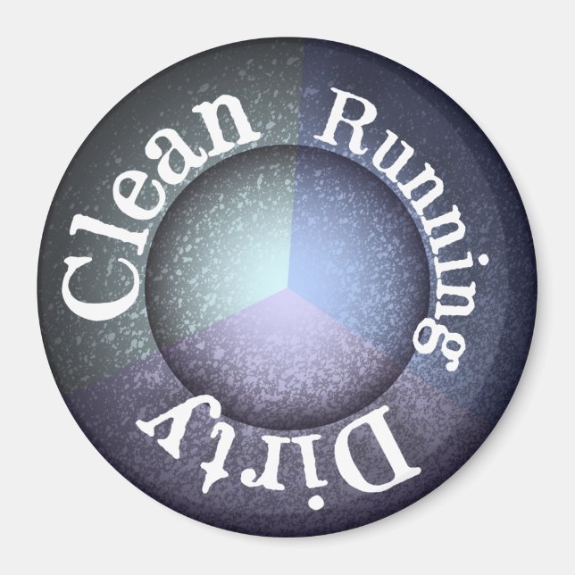 Íman Organizador de Execução da Sujeira Limpa da máquin (Frente)