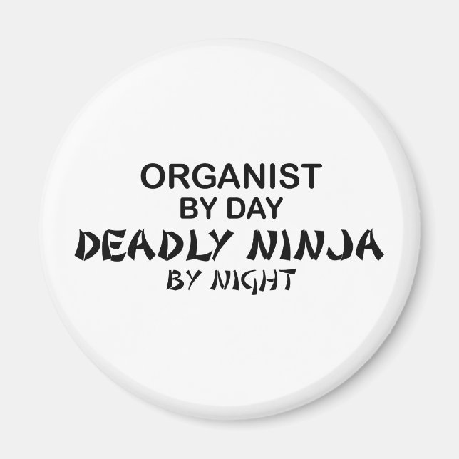 Íman Organizador Mortal Ninja à Noite (Frente)