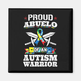 Íman Orgulho Abuelo De Uma Fita De Consciência Do Guerr