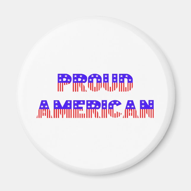 Íman Orgulho Americano (Frente)