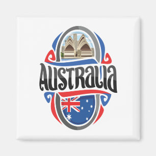 Íman Orgulho australiano australiano