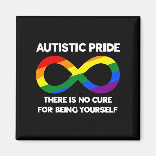 Íman Orgulho Autista - Conscientização do Autismo - Inf