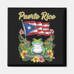 Íman Orgulho Boricua Sapo Porto Rico Coquí