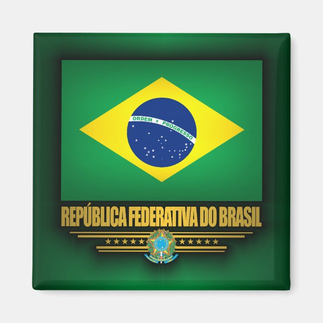 Íman Orgulho Brasileiro (Frente)