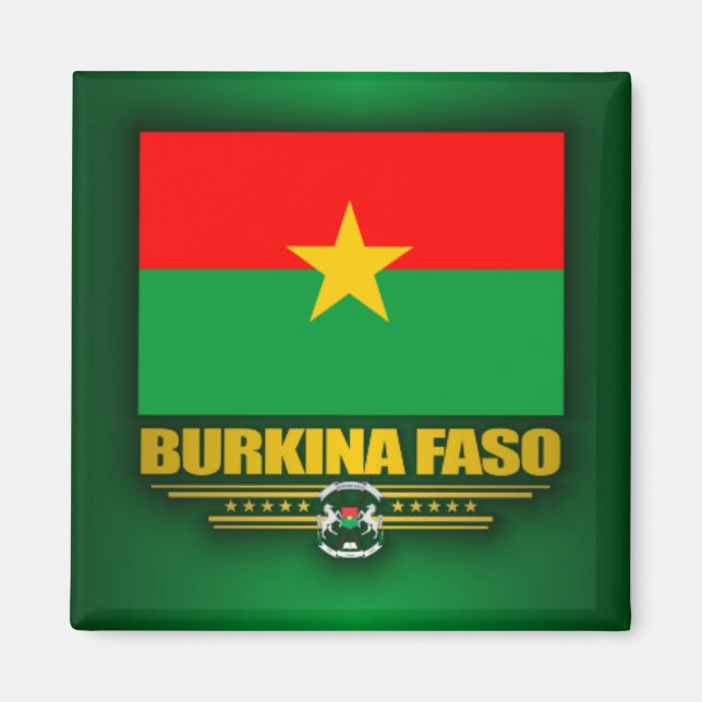 Íman Orgulho Burkina Faso (Frente)