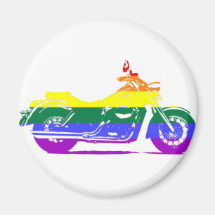 Íman Orgulho da motocicleta de GLBT