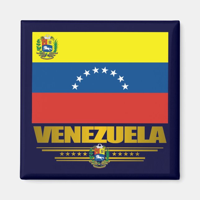 Íman "Orgulho da Venezuela" (Frente)