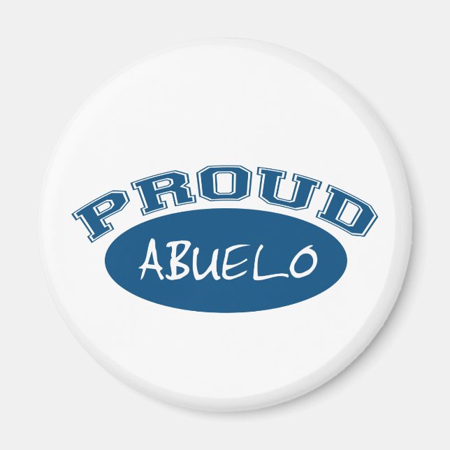 Íman Orgulho de Abuelo (Azul) (Frente)