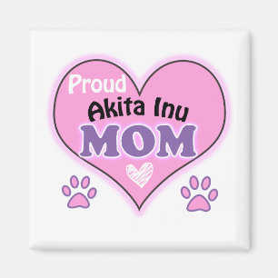 Íman Orgulho de Akita Inu mãe