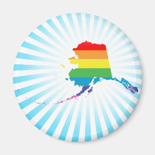 Íman orgulho de Alaska.